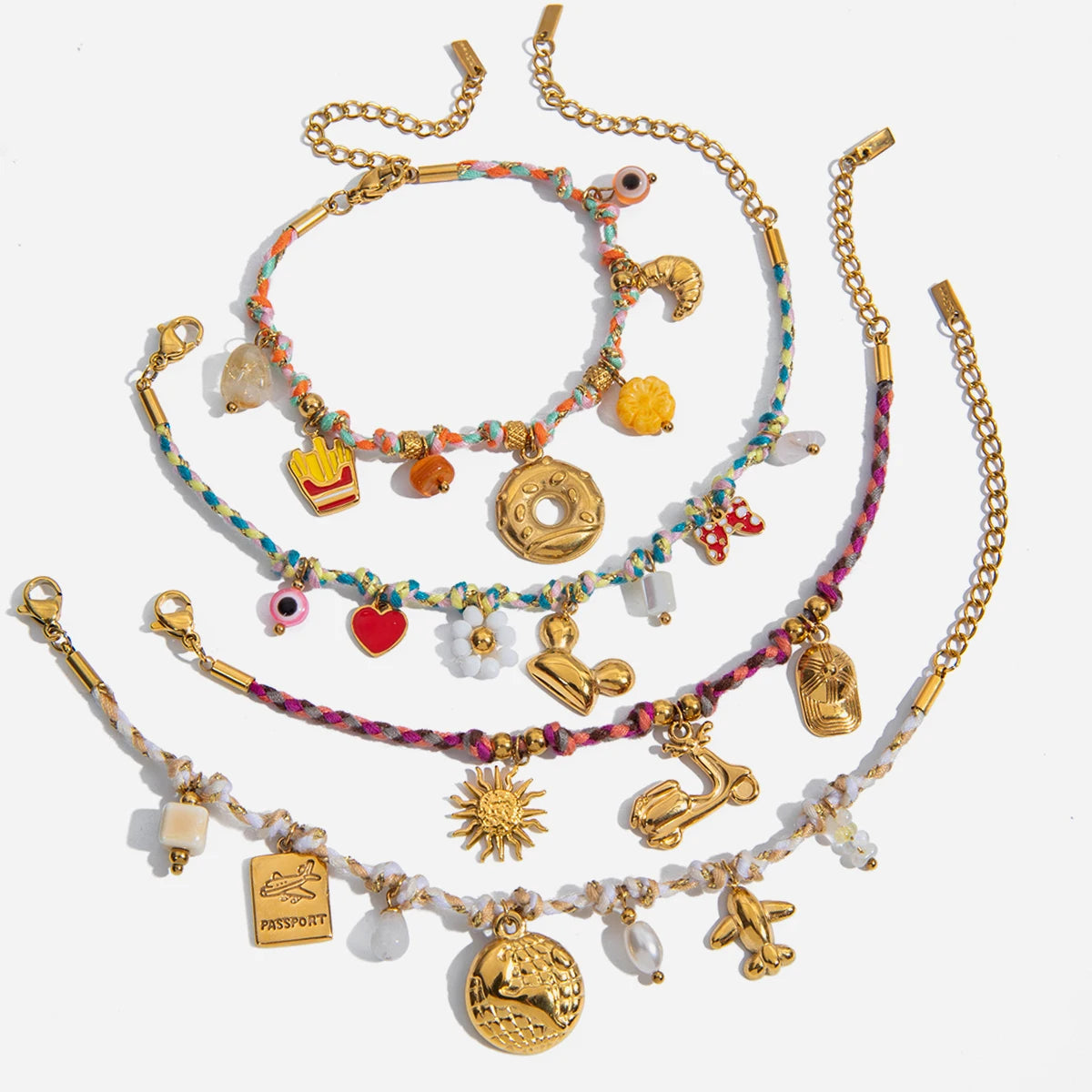Vacation Style  Color Plated Bracelet