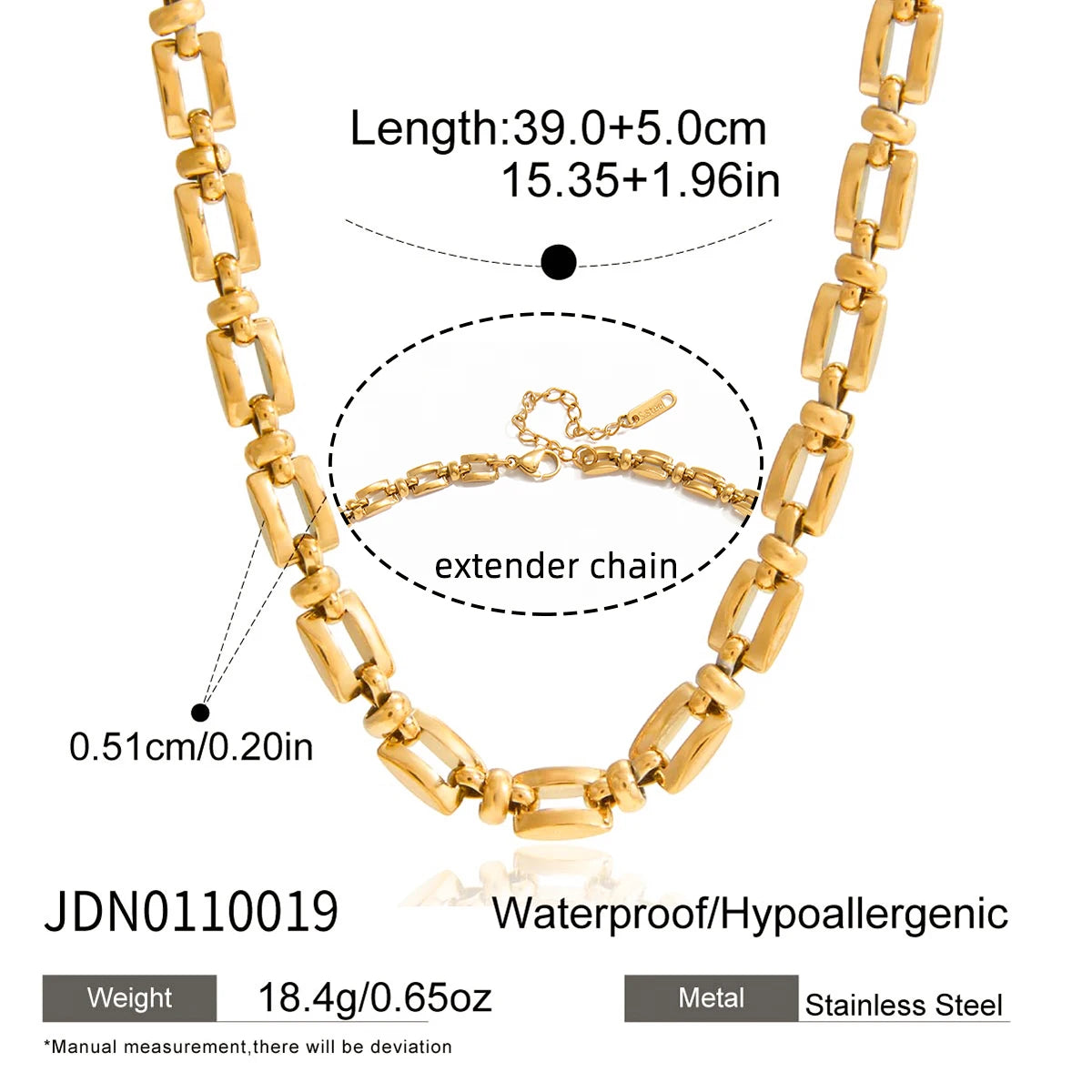 Chunky Chains Necklace
