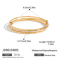 Zirconia Multi-layer Thin Bracelet