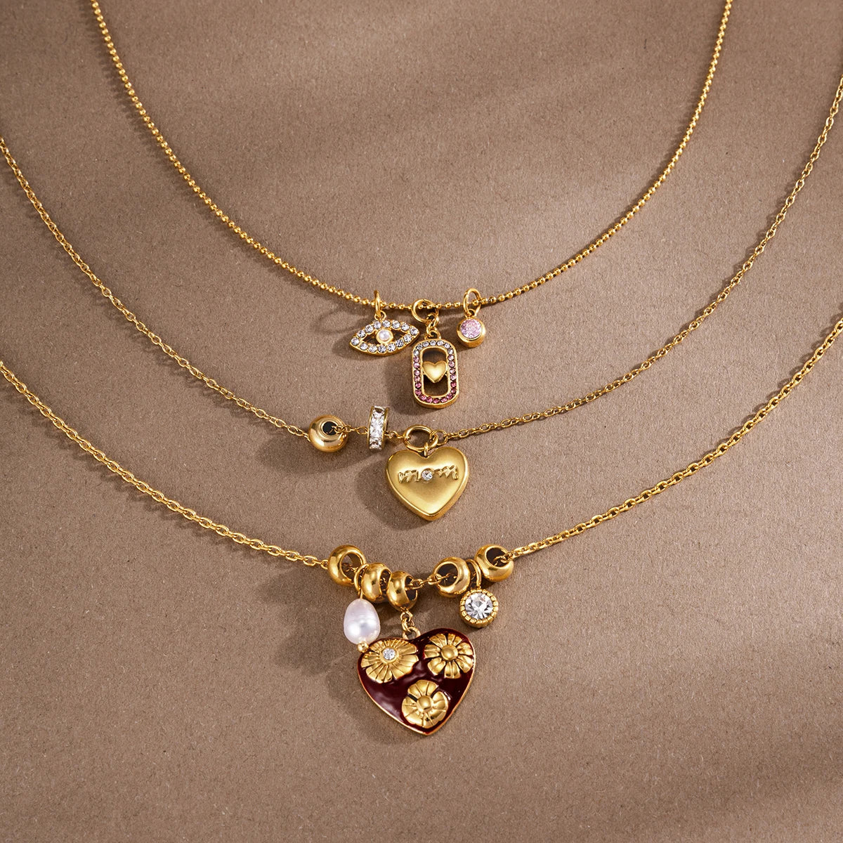 Classic Heart Pendant Necklace