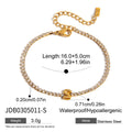 Stainless Steel Balloon Letter Pendant Bracelets