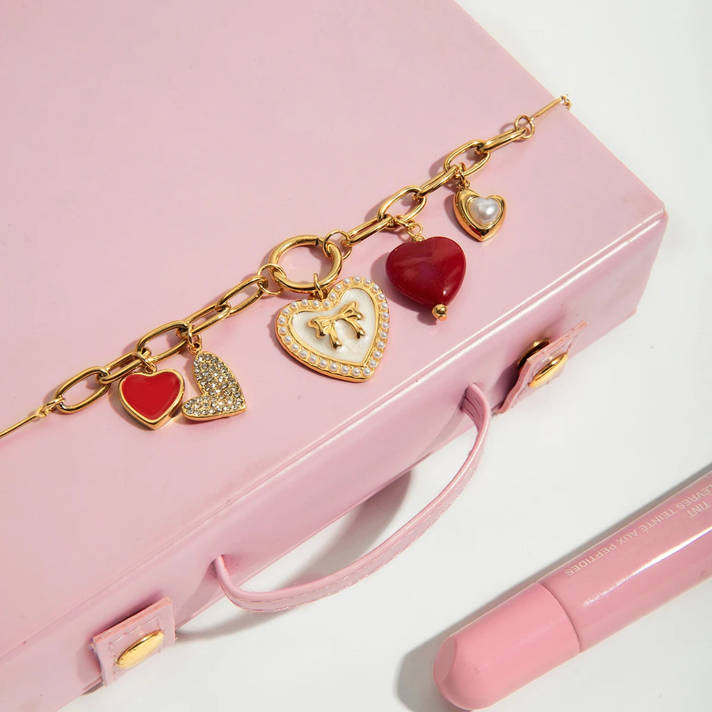 Romantic Heart Pendant Necklace