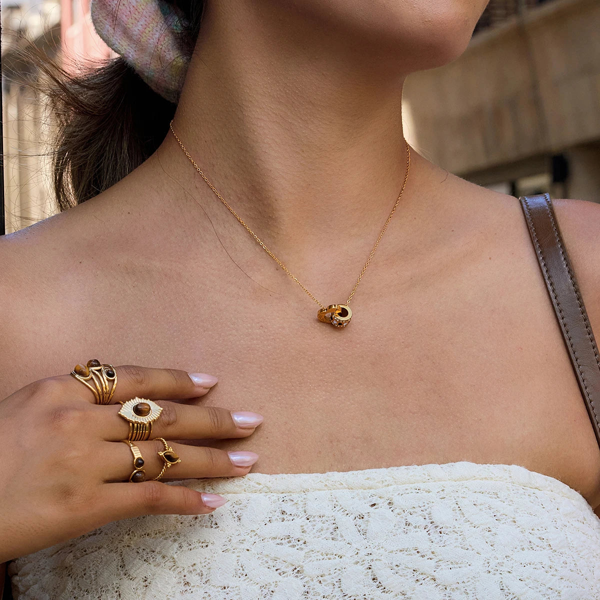 Lucky Beads Pendant Necklace