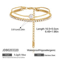 Stainless Steel Waterproof Cuff Bracelet