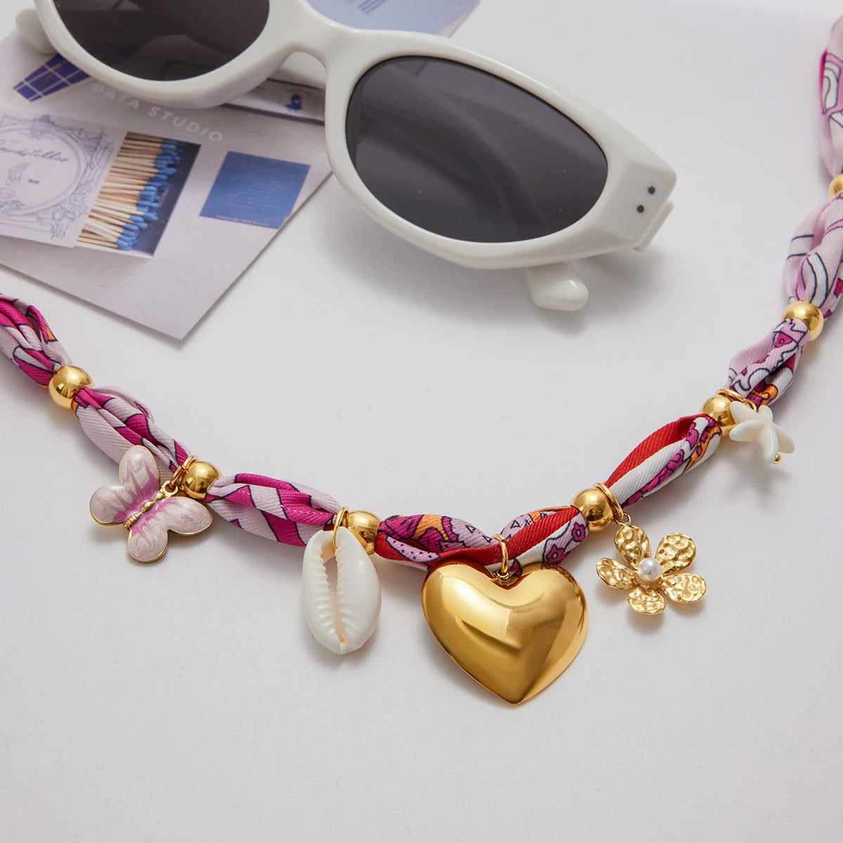 Resort Style Drop Pendant Necklace
